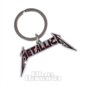 Official Metallica Logo Keyring (Red) | Band Merch Gifts