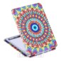 Specchio pieghevole compatto per il trucco (Mandala Eye Multi) | Lenti a contatto colorate