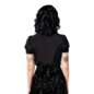 Blusa Danica de Hell Bunny (negra) | Blue Banana