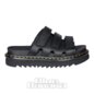 Dr Martens Raine Athena Leather Slide Sandals (Black) | Blue Banana