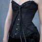 Corsetto gotico Vixxsin Dahlia (nero) | Blue Banana UK