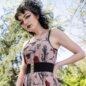 Jawbreaker Flower Spirit Maxi Dress (Multicolor) | Alternative Fashion, Goth Clothing