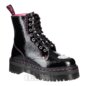 Dr. Martens Jadon Lack-Plateau-Stiefel (Schwarz/Pink) | Alternative Dr. Martens Stiefel