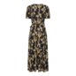Banned Carol Golden Hour Wrap Dress (Black) | Alternative Fashion, Goth Clothing