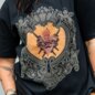 Blue Banana Heart & Swords T-Shirt (Black) | Printed T-Shirts