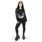 Heartless Jersey Siniestro Grin  | Moda de suéter gótico negro