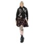Heartless Hex Bear Varsity Jacket (Black) | Gothic Clothing