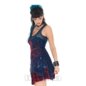 Jawbreaker Octopus Mesh Vest Top (Navy) | Alternative Fashion, Goth Clothing