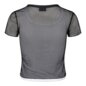 Camiseta de malla Ed Hardy Climbing Rose (blanca/negra) | Camisetas de malla