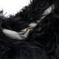 Blue Banana Long Fur Bag (Black) | Alternative Accessories