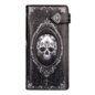 Nemesis Now Gothic Baroque Skull Embossed Purse (Black) | Blue Banana