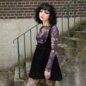 Killstar Juniper's Ballad Underbust Mini Dress (Black) | Killstar Clothing