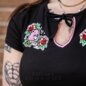 Hell Bunny X Care Bear Cheer Bear Top (Black) | Kawaii Fashion