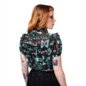 Hell Bunny Medea Blouse (Black) | Blue Banana