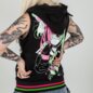 Heartless Hex Bear Varsity Jacket (Black) | Gothic Clothing