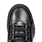 Baskets basses Buffalo Classic (noir et blanc) | Blue Banana Footwear
