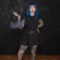 Hell Bunny Charming Blouse (Black) | Blue Banana