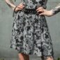 Killstar Venomous Rose Dress (Gray) | Alternative Fashion, Goth Clothing