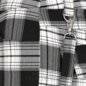 Banned Nocturne Buckle Trousers (Black/White) | Alternative Fashion, Goth Clothing