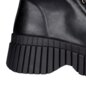 Bleeding Heart 15-Eye Boots (Black) | Alternative Footwear