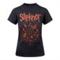 Slipknot Wheel Ladies T Shirt (Black) | Blue Banana
