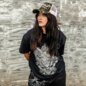 Blue Banana Ram T-Shirt (Black) | Printed T-Shirts