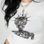 The Ragged Priest Worship T-Shirt (Cream) | Alternative Fashion