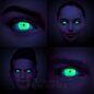 UV I-Glow Cosplay Gelb Farbige Kontaktlinsen (Tageslinsen) | Farbige Kontaktlinsen