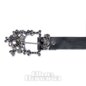 Blue Banana Skull End Studs Belt (Black) | Blue Banana