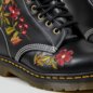 Dr Martens 1460 Floral Wanama Boot (Black) | Autumnal Footwear