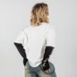 The Ragged Priest Bypass Top (Cream & Black) | Alternative Autumn Clothing