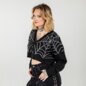 Banned Web Of Night Cardigan (Black/Grey) | Alternative Knits | Autumn Fashion