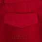 Blutendes Herz Roter Pelzkragenmantel | Vintage Mode