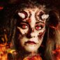 Mesh 30 Tage wiederverwendbare rote farbige Kontaktlinsen, Coloured Contacts UK