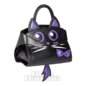 Banned Mystic Cat Alternative Handbag (Black/Purple) | Alternative Accessories