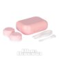Estuche de viaje para lentes de contacto (rosa) | Lentes de contacto de color