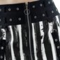 Chemical Black Showtime Skirt (Black/White ) | Blue Banana