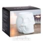 Etwas Besonderes: Totenkopf-Ölbrenner (Weiß) | Blue Banana Gifts