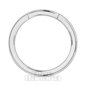 Blue Blanana Stahl Segment Ring 1.2mm - 1.2mm (Breite) x 8mm (Durchmesser)
