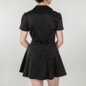 Banned X Blue Banana Pinstripe Core Dress (Black) | Gothic Mini Dress