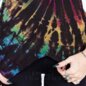 Innocent Haisley Tie Dye Top (Black/Rainbow) | Blue Banana