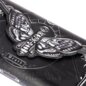 Nemesis Now Death's Head Moth Embossed Gothic Purse (Black) | Blue Banana