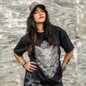 Blue Banana Ram T-Shirt (Black) | Printed T-Shirts