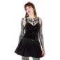 Banned Sanctum Velvet Vest Top (Black) | Banned Alternative Clothing