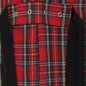 Banned Zeitbomben-Tartan Hose (Rot) | Blue Banana
