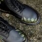 Dr Martens 1460 Evergreen Genix Boots (Black) | 1460 Boots