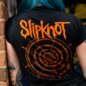 Slipknot Wheel Ladies T Shirt (Black) | Blue Banana