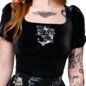 Hell Bunny Moonlit Top (Black) | Blue Banana