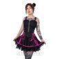 Poizen Industries Lustre Mini-Robe (Noir/Rose) | Blue Banana