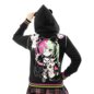 Heartless Hex Bear Varsity Jacket (Black) | Gothic Clothing